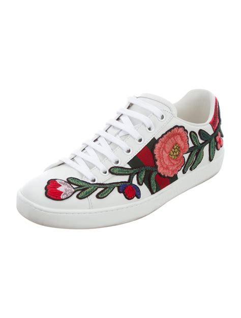 gucci sneakers floral